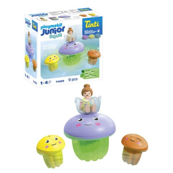 Playmobil Junior Aqua Tinti: Família Medusas Coloridas - 71439