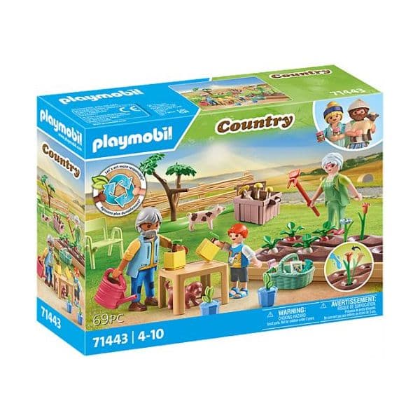 Playmobil Country Horta Idílica Dos Avós - 71443