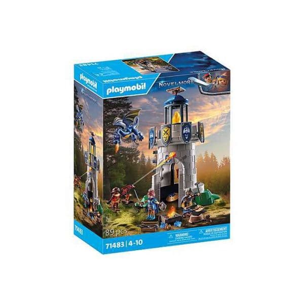 Playmobil Novelmore Torre Cavaleiro com Ferreiro e Dragão - 71483