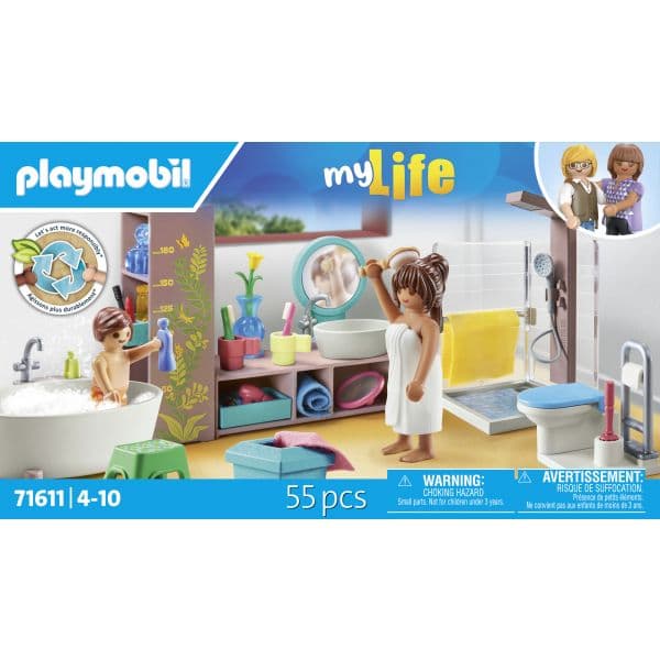 Playmobil My Life Casa De Banho - 71611