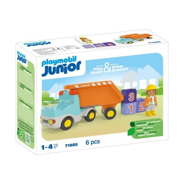 Playmobil Junior: Camião Basculante - 71685