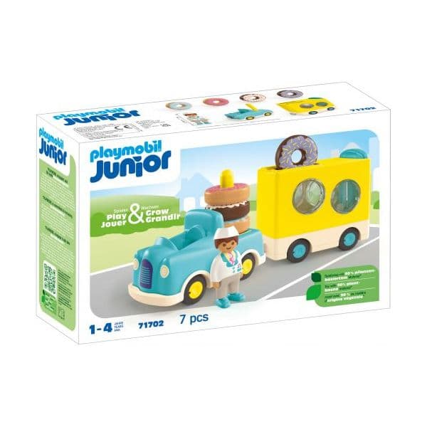 Playmobil Junior Carrinha de Donuts - 71702