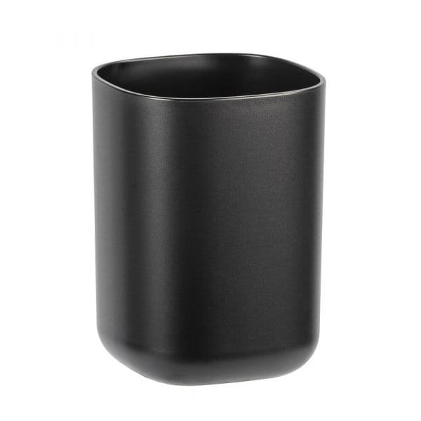 Wenko Copo para Escovas de Dentes Davos Preto Mate