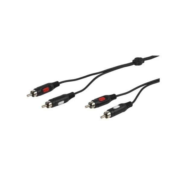 Vivanco Cabo 2xrca para 2xrca Macho 5m