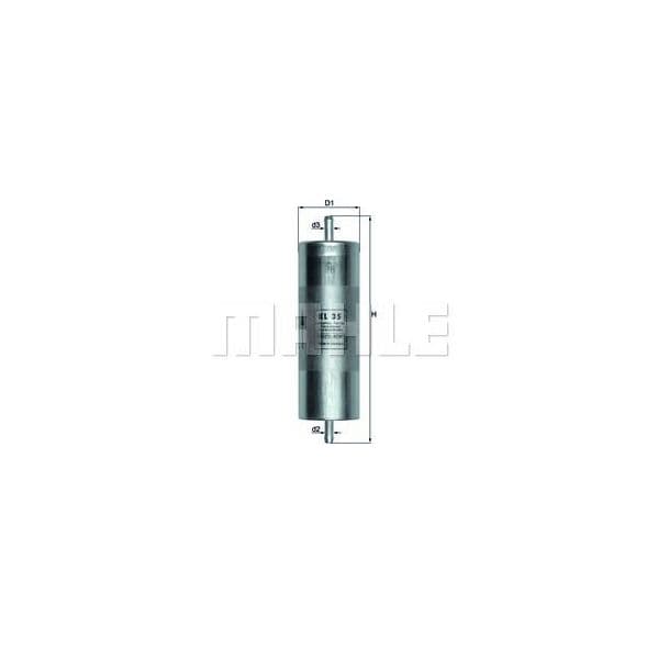 Mahle Filters Filtro de Combustível - KL35