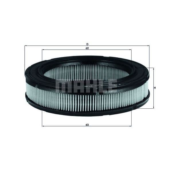 Mahle Filters Filtro de Ar - LX171
