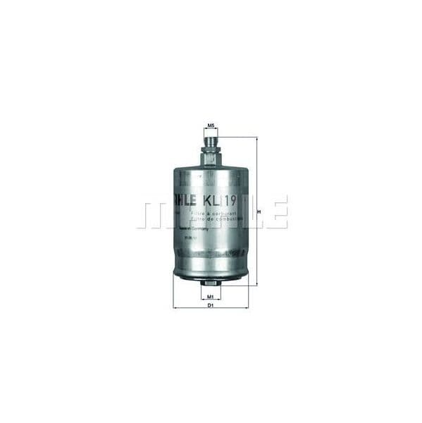Mahle Filters Filtro de Combustível - KL19