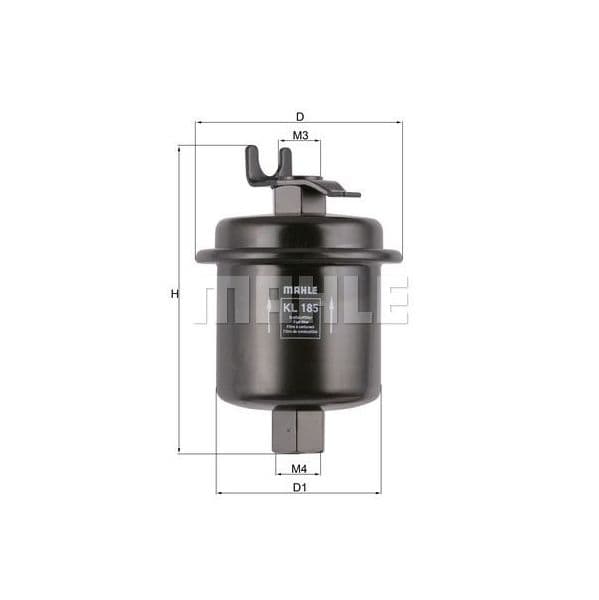 Mahle Filters Filtro de Combustível - KL185