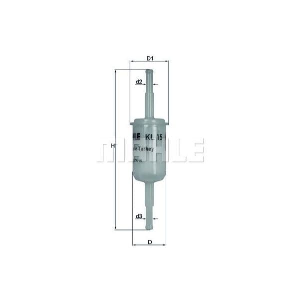 Mahle Filters Filtro de Combustível - KL15OF