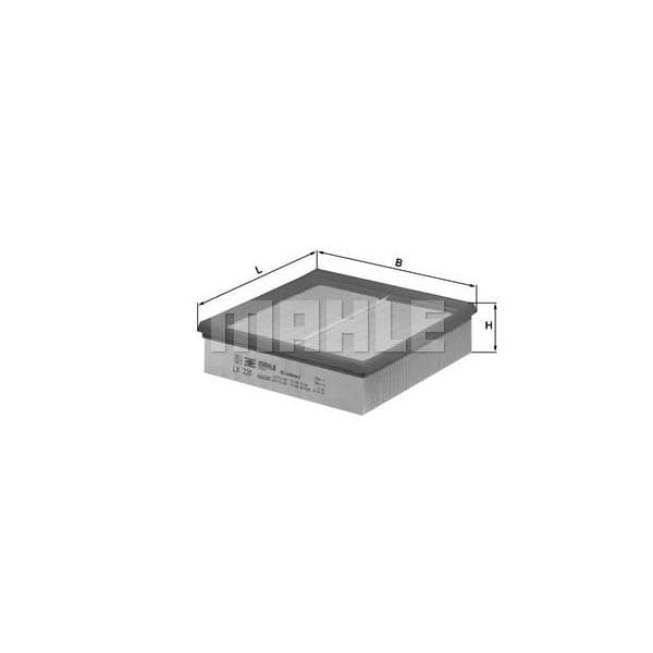 Mahle Filters Filtro de Ar - LX220