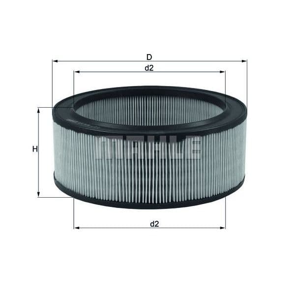 Mahle Filters Filtro de Ar - LX516