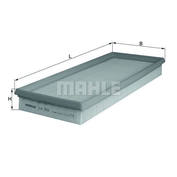 Mahle Filters Filtro de Ar - LX522