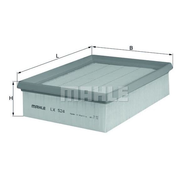 Mahle Filters Filtro de Ar - LX524