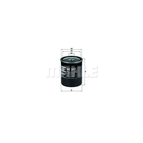 Mahle Filters Filtro de Óleo - OC217