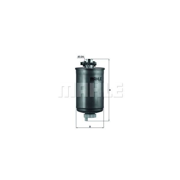 Mahle Filters Filtro de Combustível - KL75