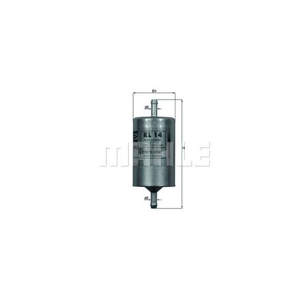 Mahle Filters Filtro de Combustível - KL14