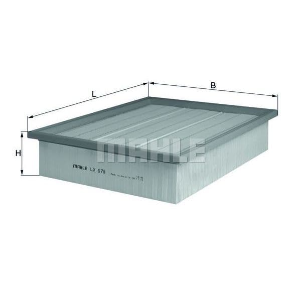 Mahle Filters Filtro de Ar - LX678