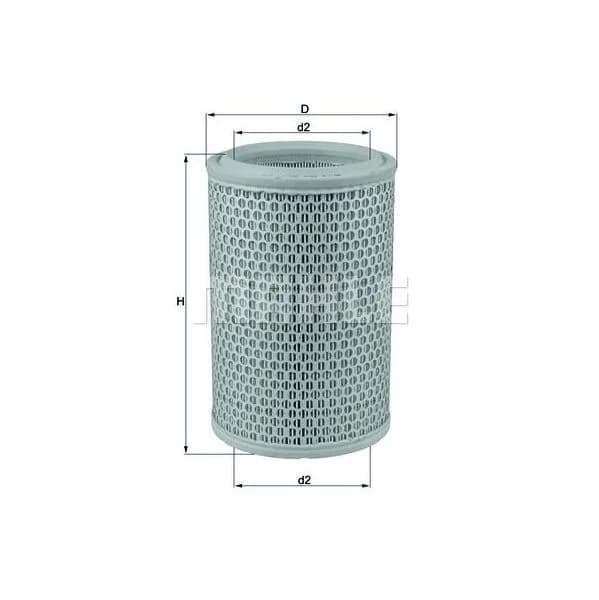 Mahle Filters Filtro de Ar - LX660