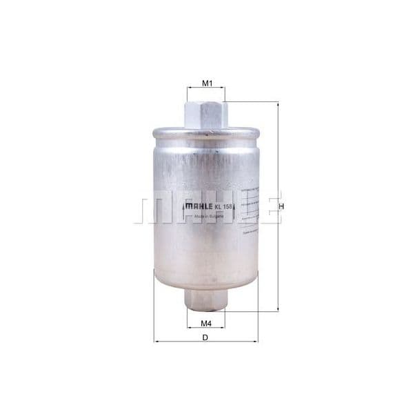 Mahle Filters Filtro de Combustível - KL158