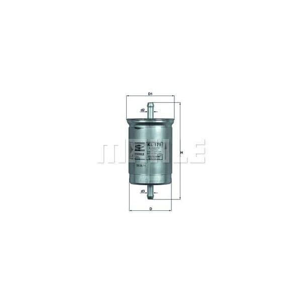 Mahle Filters Filtro de Combustível - KL171