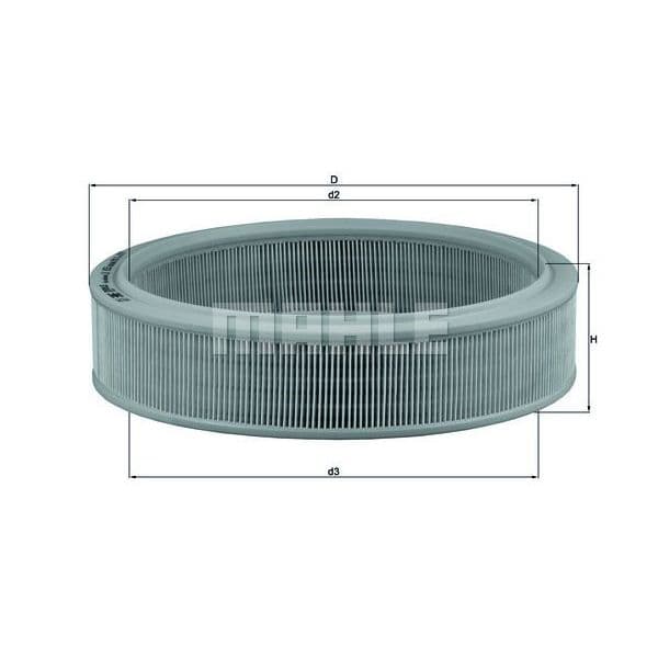 Mahle Filters Filtro de Ar - LX853