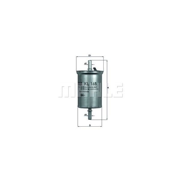 Mahle Filters Filtro de Combustível - KL165