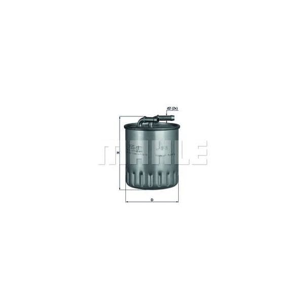 Mahle Filters KL155/1 Filtro de Combustível - KL155_1