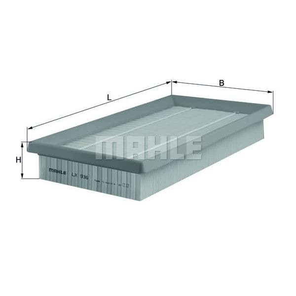 Mahle Filters Filtro de Ar - LX936