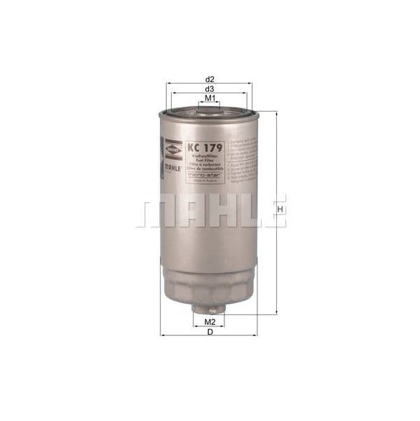 Mahle Filters Filtro de Combustível - KC179