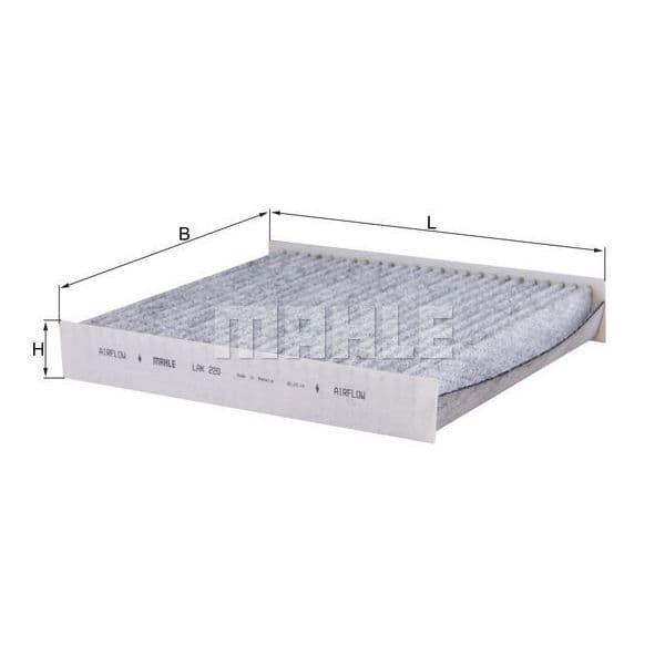Mahle Filters Filtro, Ar do Habitáculo - LAK220