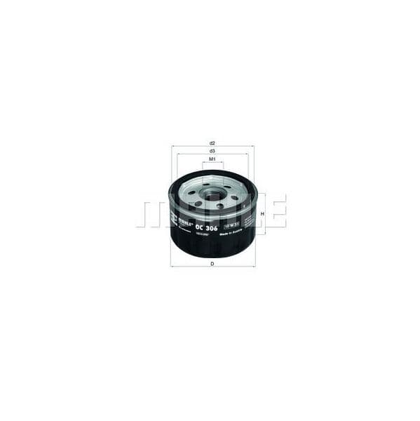 Mahle Filters Filtro de Óleo - OC306