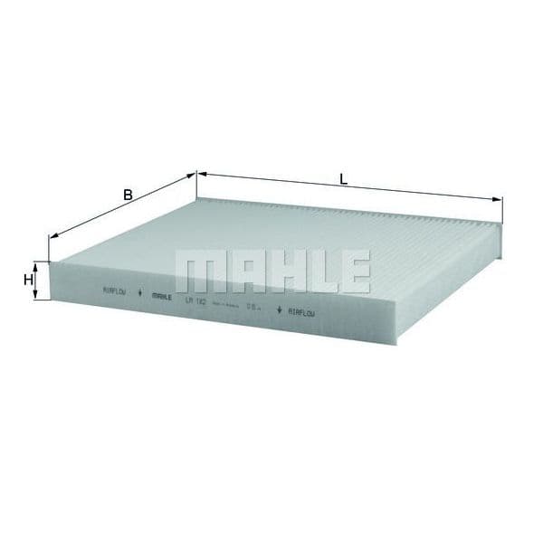 Mahle Filters Filtro, Ar do Habitáculo - LA182