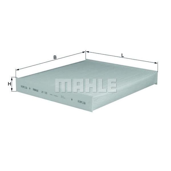 Mahle Filters Filtro, Ar do Habitáculo - LA189