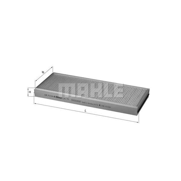 Mahle Filters Filtro, Ar do Habitáculo - LA77