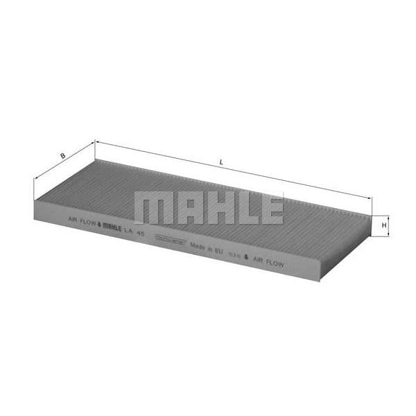 Mahle Filters Filtro, Ar do Habitáculo - LA45