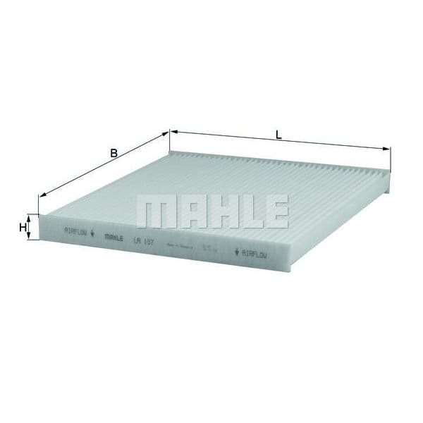 Mahle Filters Filtro, Ar do Habitáculo - LA107
