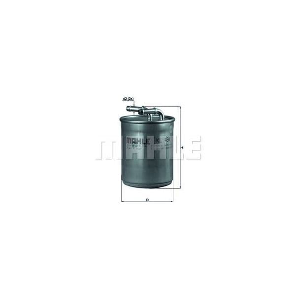 Mahle Filters Filtro de Combustível - KL494