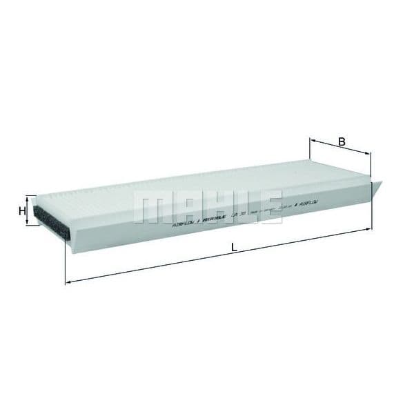 Mahle Filters Filtro, Ar do Habitáculo - LA38