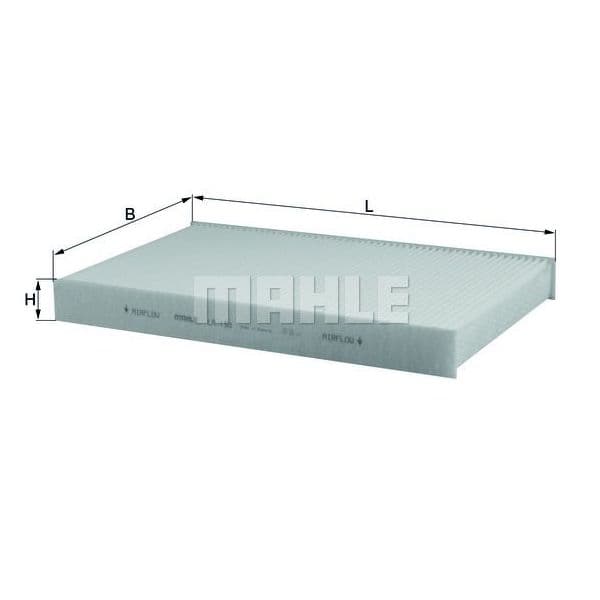 Mahle Filters Filtro, Ar do Habitáculo - LA138