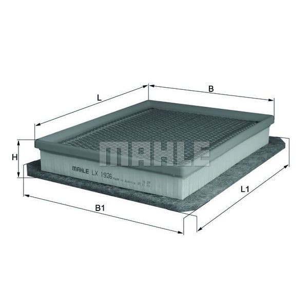 Mahle Filters Filtro de Ar - LX1926