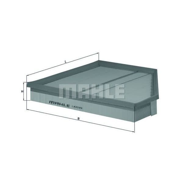 Mahle Filters Filtro de Ar - LX2098