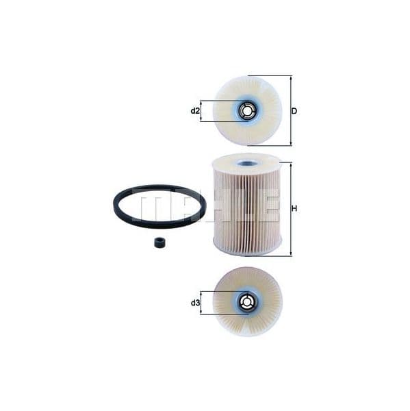 Mahle Filters Filtro de Combustível - KX231D