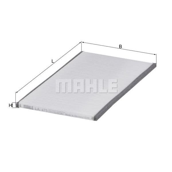 Mahle Filters Filtro, Ar do Habitáculo - LA475