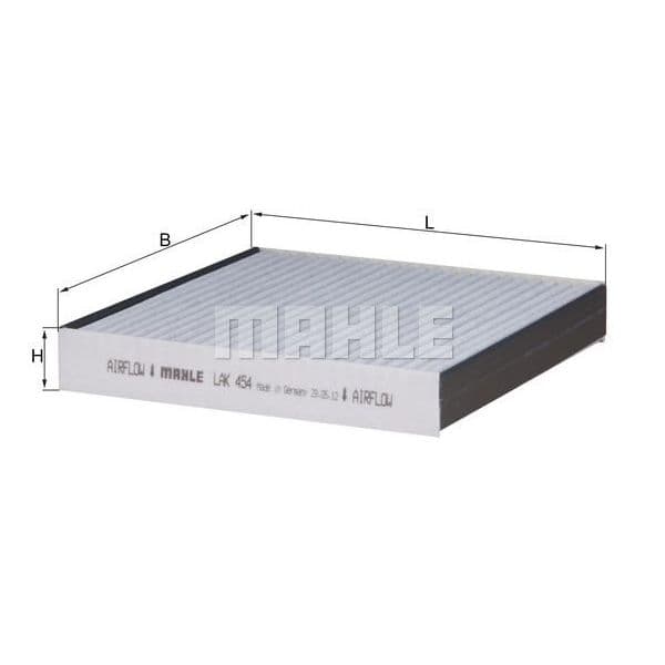 Mahle Filters Filtro, Ar do Habitáculo - LAK454