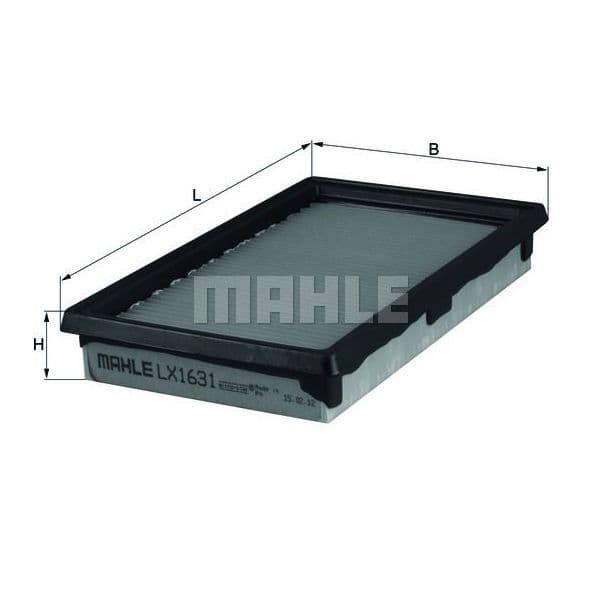 Mahle Filters Filtro de Ar - LX1631