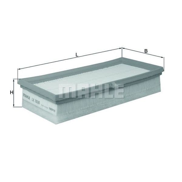 Mahle Filters Filtro de Ar - LX2636