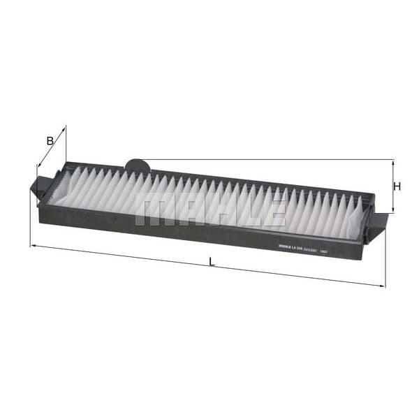 Mahle Filters Filtro, Ar do Habitáculo - LA506