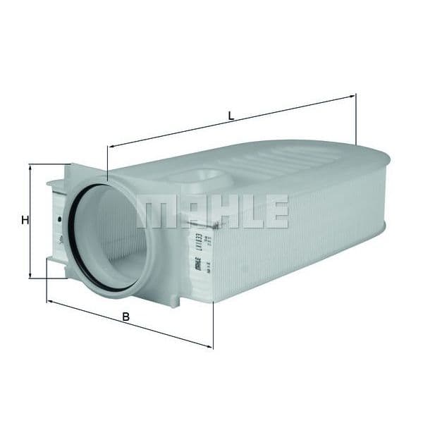 Mahle Filters Filtro de Ar - LX1833