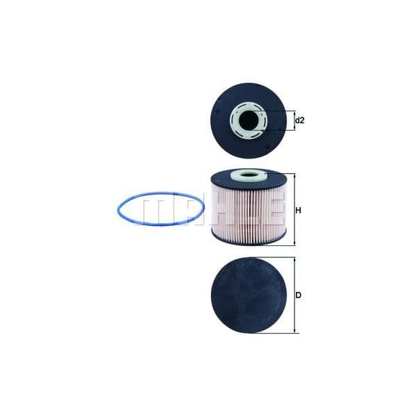 Mahle Filters Filtro de Combustível - KX331D