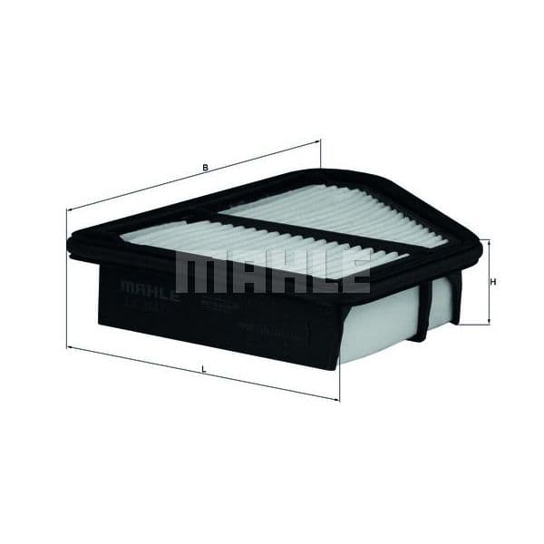 Mahle Filters Filtro de Ar - LX2647